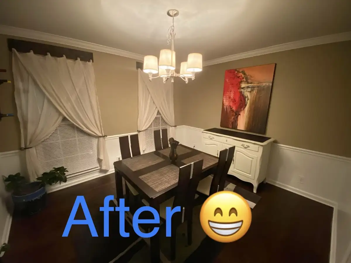 Professional dining room restoration after water damage in Neosho